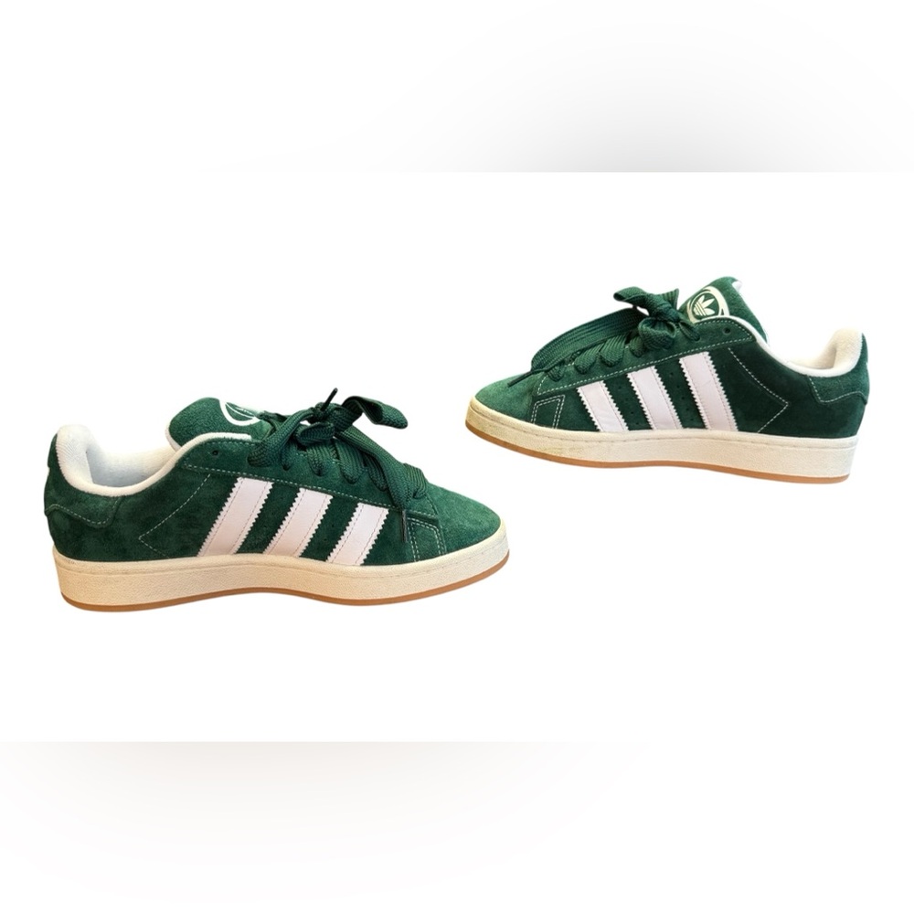 Adidas Campus 00s Originals Dark Green/Cloud White Men’s Size 7 Women’s Size 8.5 - Picture 5 of 8